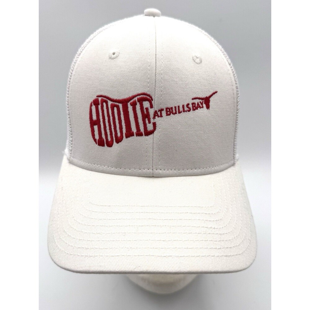 Hootie At Bulls Bay Golf Hat American Needle Trucker Snapback White Red